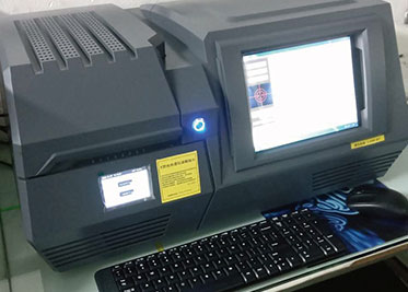 XRF spectrum analyze